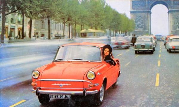 Skoda 1000 MB DeLuxe Modelprogram 1965 Carbrochure (2985)